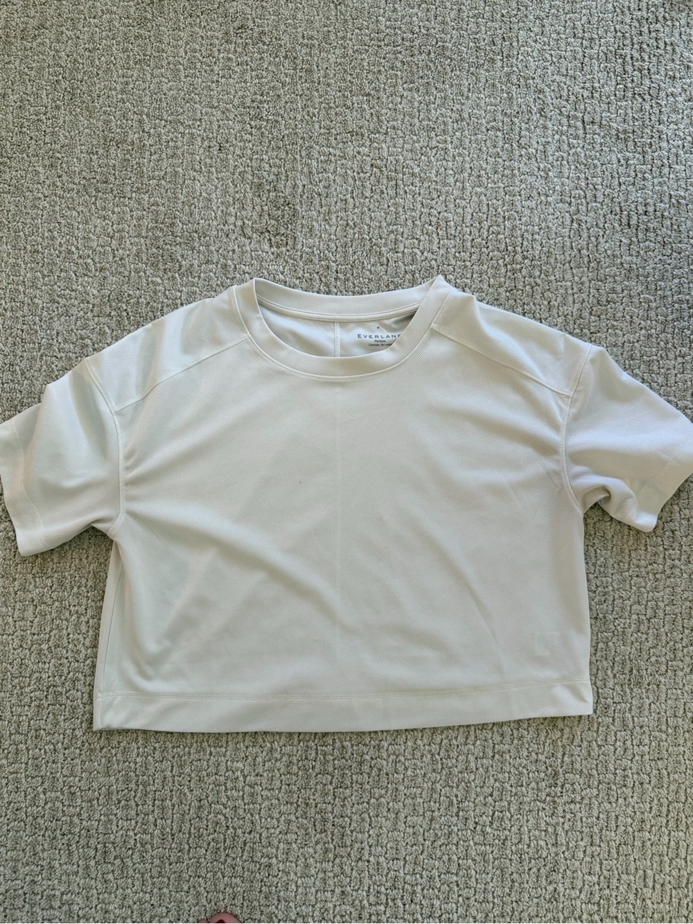 Everlane White Workout Top Size M